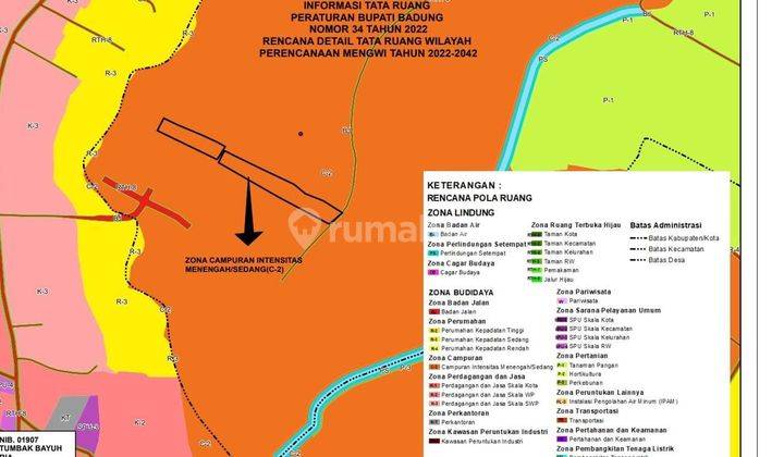 TOP URGENT DI JUAL TANAH LOKASI TUMBAK BAYUH PERERENAN CANGGU KUTA UTARA BADUNG 1