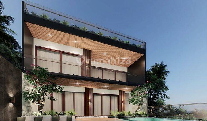 TOP URGENT FOR SALE LUXURY VILLA OFF PLAN BRAND NEW VIEW AIRPORT, SEA, MOUNTAIN LOCATION JIMBARAN KUTA SELATAN BADUNG 2