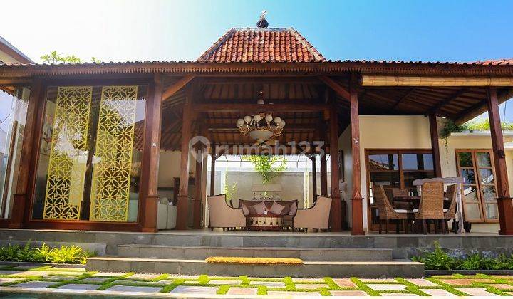 Hot List for Sale Villa Joglo Location Kayu Tulang Selatan Canggu 1