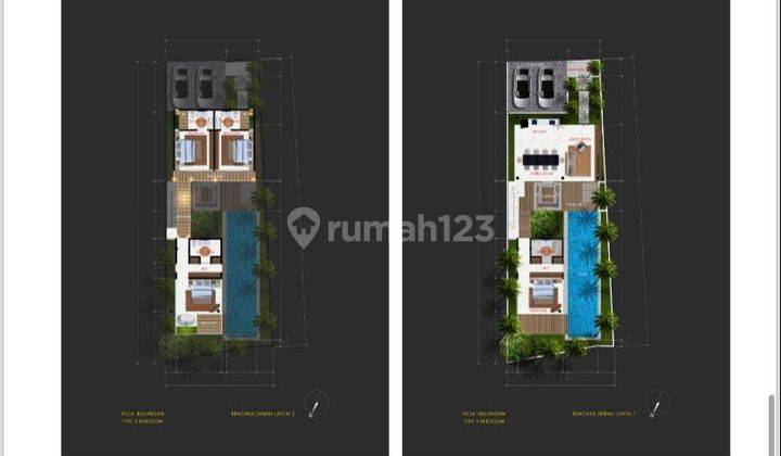 Hot List Di Jual Villa Indent Brand New Lokasi Balangan Kuta Selatan  2