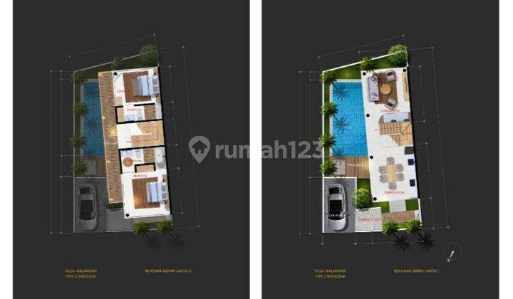 Hot List Di Jual Villa Brand New Indent Lokasi Balangan Kuta Selatan  2