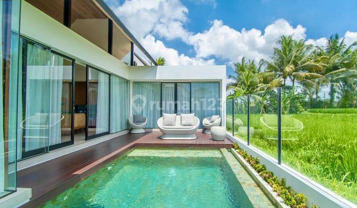 Hot List Di Jual Villa View Sawah Brand New Lokasi Ubud Gianyar  1