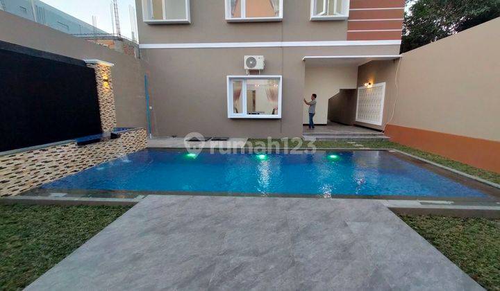 Rumah Villa Full Furnished Dekat Pamela 7 Purwomartani Sleman  1