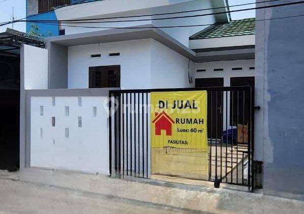 Dijual rugi rumah dalam kompleks di puri harapan bekasi utara 1