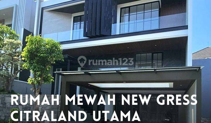 Dijual Cepat Rumah Baru Gress Mewah 3 Lantai Waterfront Citraland 1