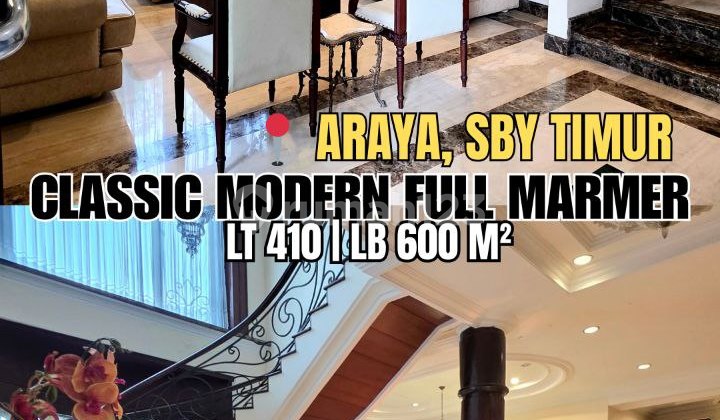 Hot Listing! Dijual Rumah Mewah Siap Huni Araya Hot Listing! Dijual Rumah Mewah Siap Huni Araya