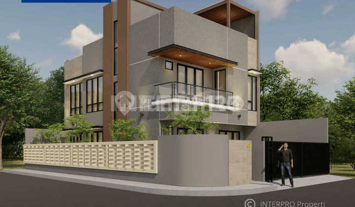 Rumah Dijual Taman Villa Meruya Brand New 3 Luas Tanah 196m2 2