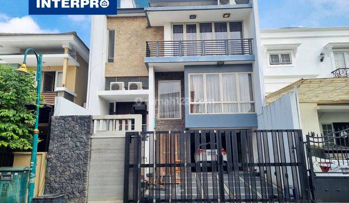 Rumah Semi Furnished 3 Lantai Puri Media Desaign Split Level Siap Huni 1