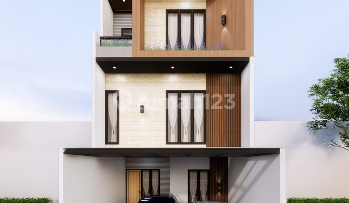 New 3-Story House for Sale in Duri Kepa, North-Facing, 90M2 New 3-Story House for Sale in Duri Kepa, North-Facing, 90M2