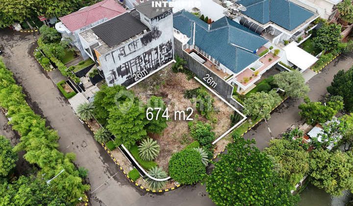 Kavling Hook Intercon Kebon Jeruk Hadap Timur Selatan - 674M2