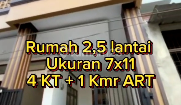 Dijual Rumah Baru 3 Lt. Poris Cipondoh  1