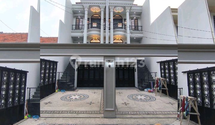 For Sale Classic European Luxury House in Pejaten Barat, South Jakarta 1