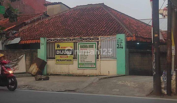 Dijual  Tanah Bonus Bangunan Di Pinggir Jalan Jagakarsa Jakarta Selatan  1