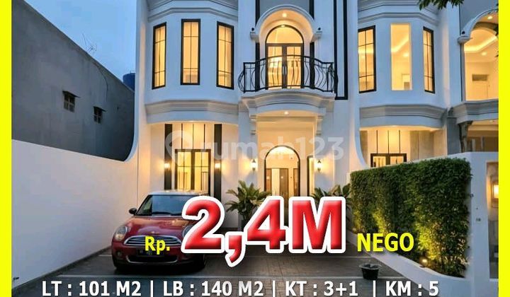 For Sale Classic Modern di Mini Cluster Jagakarsa Jakarta Selatan Dekat Tol Andara