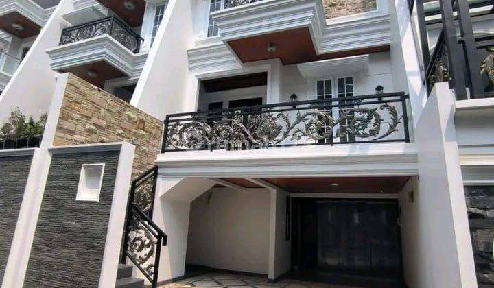 Dijual Rumah Baru 3 Lantai + Rooftop (kolam Renang Dan Lift) Di Cluster Kebagusan Jakarta 2