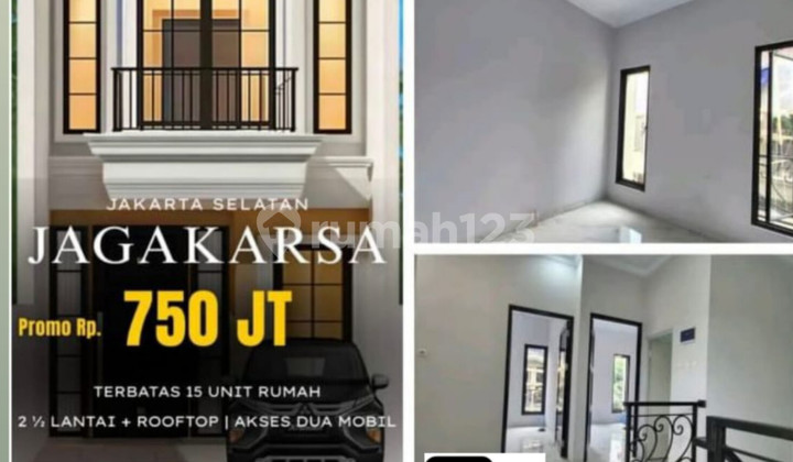 Hunian Modern dengan Desain Elegan di Jagakarsa Jakarta Selatan