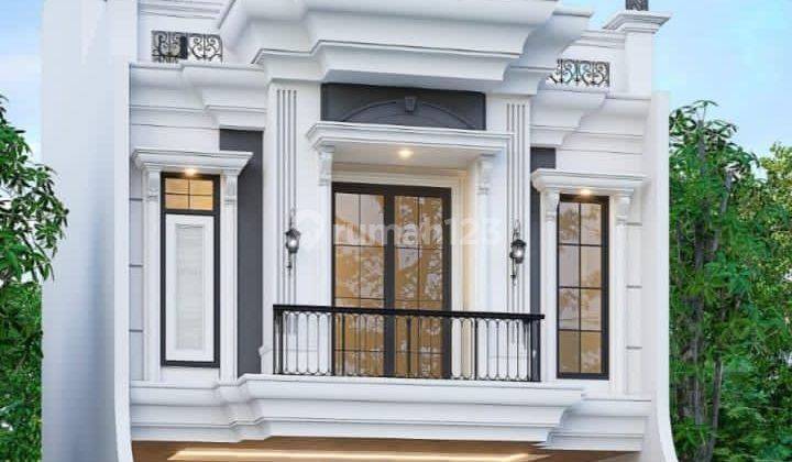 Dijual Rumah Baru American Classic Di Cluster Pinggir Jalan Kahfi 2 Jakarta Selatan 2