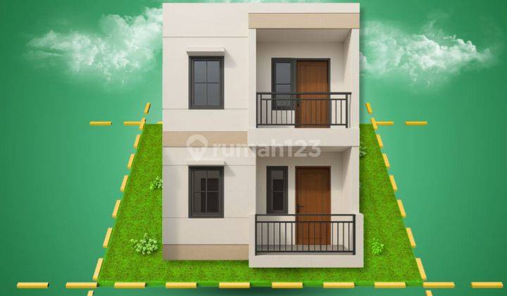 Rumah Baru Model Cluster 2 Lantai Di Jagakarsa Jakarta Selatan.  1