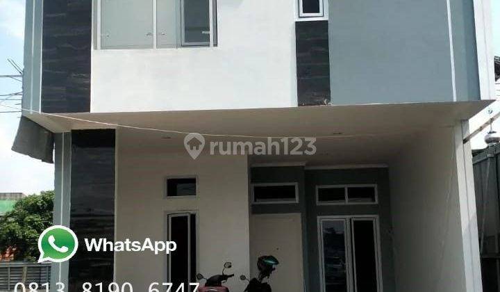 Di jual rumah mewah dan moderen  ada carpot bebas banjir di Cipinang Muara 2