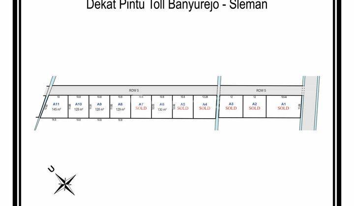 Dekat Sleman City Hall, Tanah Kavling Dijual Murah 2