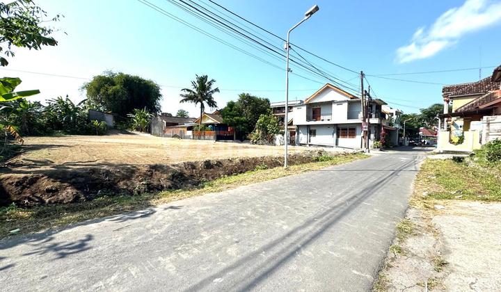 Lokasi Strategis, Tanah Murah Jogja Utara Tepi Jalan