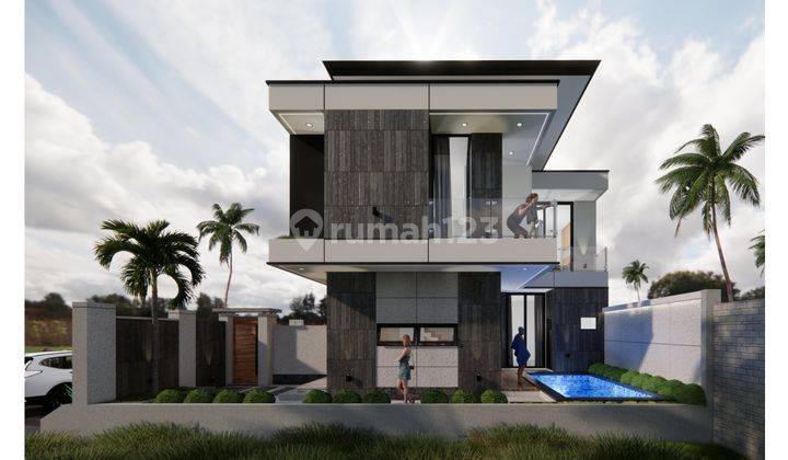 Modern Minimalist 2-Storey Villa with Sea View Jimbaran, South Kuta 1