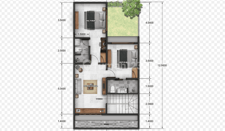 Rumah Modern di Sesetan, Denpasar Selatan Dekat Fasum 2