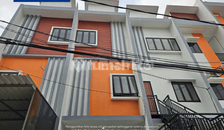 Indent House for Sale Minimalist 3 Floors Tanjung Duren Land 56m2