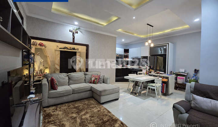 Rumah Dijual Taman Villa Meruya Semi Furnished-LT 126m2 SHM
