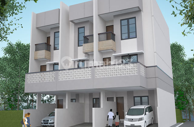 Brand New 3-Story Hook House for Sale in Duri Kepa - Land Area 76M2 1