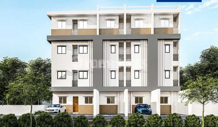 Rumah Kos Baru Dijual Tanjung Duren Lt 78,4m2 Akses Jalanan Lebar 1