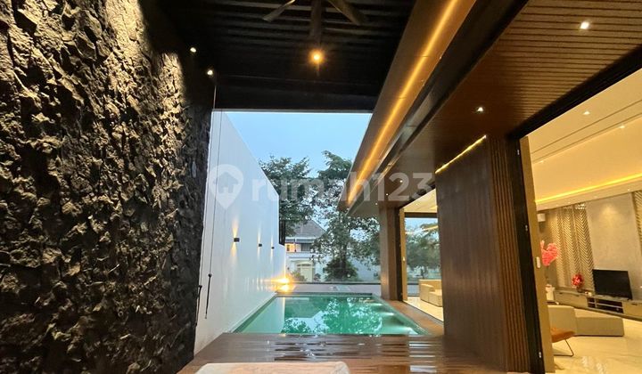 Rumah Furnish Bangunan Mandiri Brand New Hook De Park BSD 2