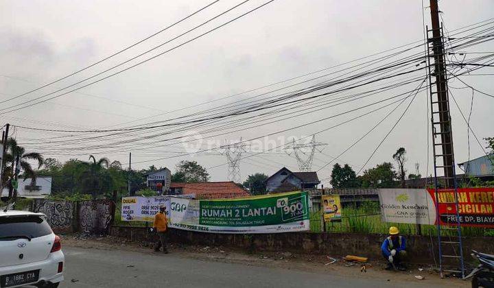 Dijual disewakan Lahan Pinggir Jalan Raya Curug 1