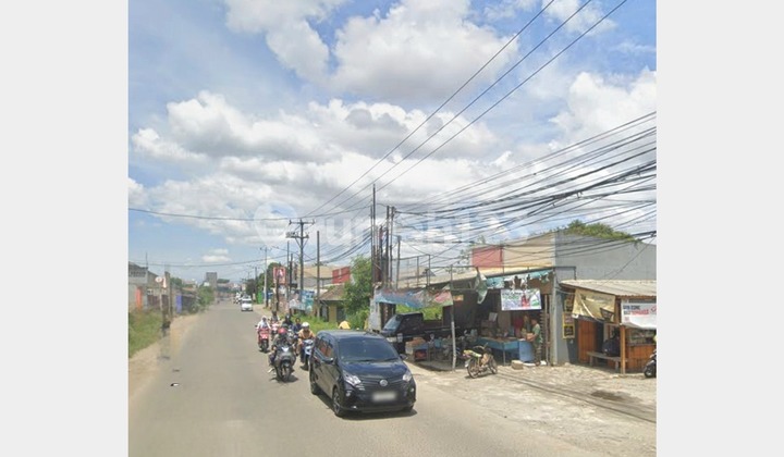 Tanah pinggir jalan raya Legok Dekat Park Serpong