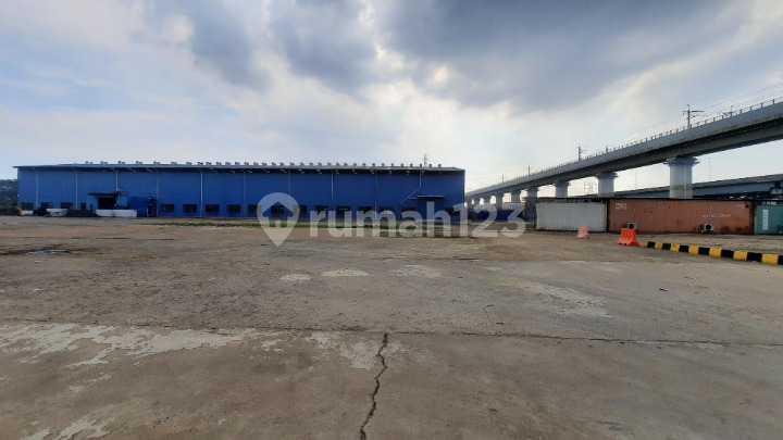 Gudang Outdoor disewakan Rest Area Tol Jakarta Cikampek, Tambun Selatan, Jawa Barat (EE1301R) 2