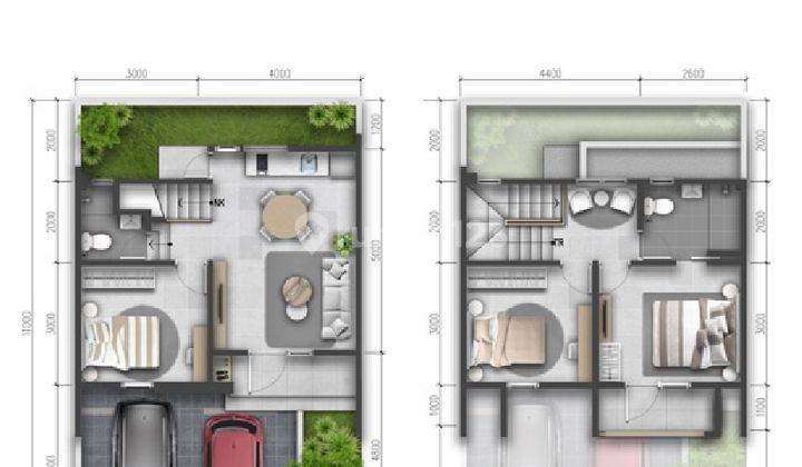 Rumah Kontrakan Bagus Siap Huni Unfurnished Cluster Regia Summarecon Crown Gading (EC0301R) 2