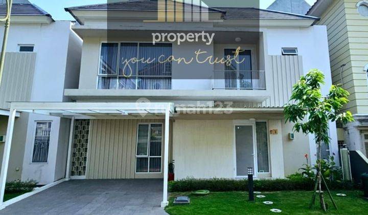 Dijual Rumah Cantik Bergaya Modern Di Cluster Alma Montana Gading Serpong 1