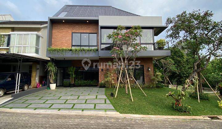 Rumah Industrial Modern Full Furnished Di Delatinos Cluster Caribean Bsd City 2