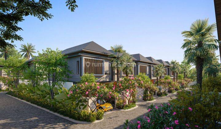 Rumah Cluster Lantai 2 Modern Dan Tropical Desain di Sanur Bali 1