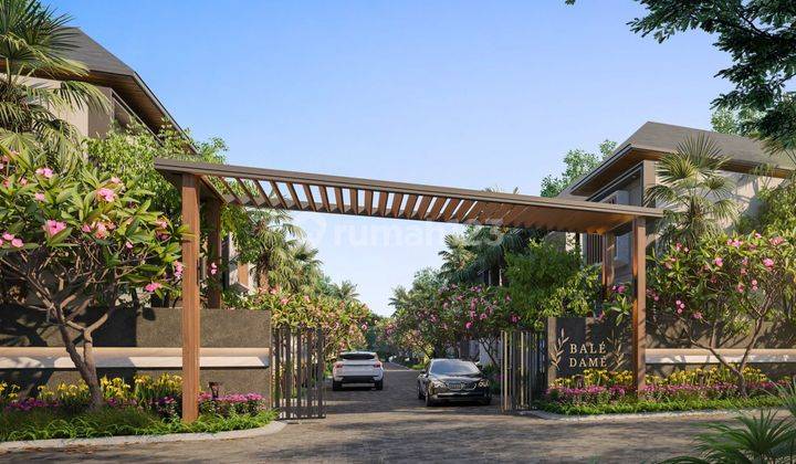 Rumah Cluster Lantai 2 Modern Dan Tropical Desain di Sanur Bali 2