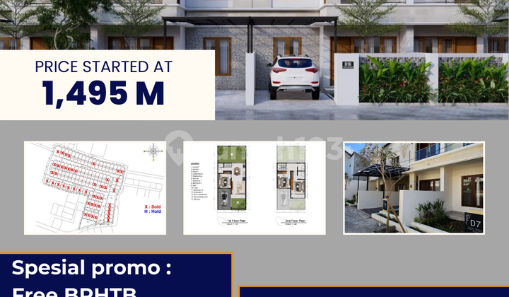 Dijual Rumah Area Jimbaran Dekat Bandara Dan Pantai Bali Selatan