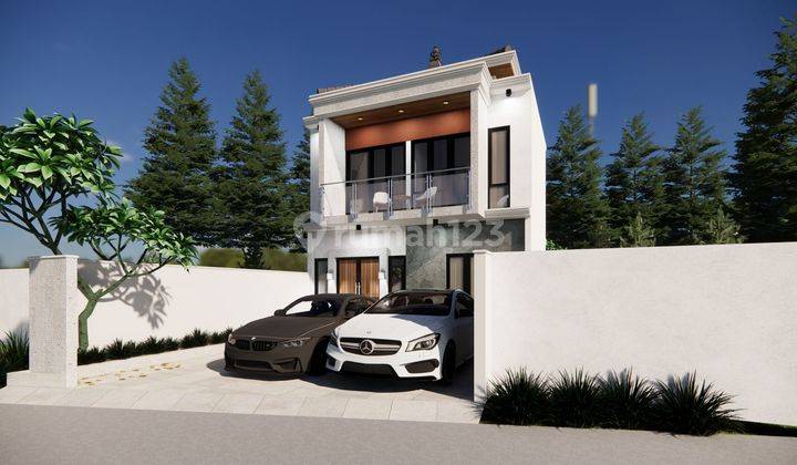 Rumah Semi Villa Konsep Modern Minimalis Harga Ekonomis