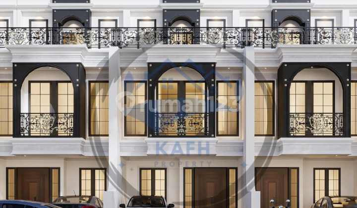 Dijual Rumah Baru Minimalis Modern 2.5 Lantai Di Pasar Minggu