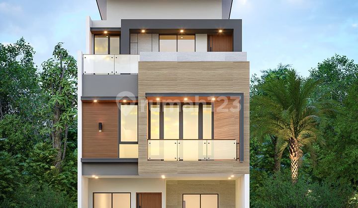 Rumah Mewah Kontemporer 10 Menit Ke Pintu Tol Jorr