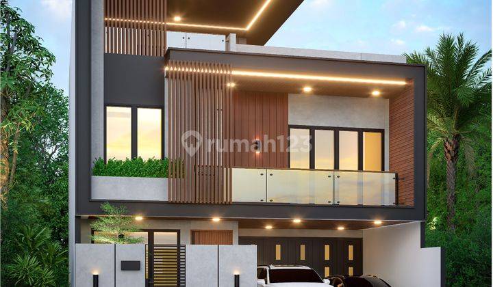 Rumah Mewah Private Lift Dan Pool Dekat Area Perkantoran Arcadia Kebagusan 2