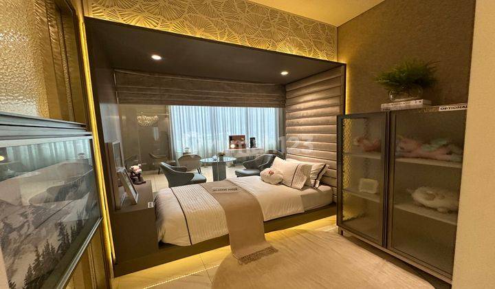 kamar tidur apartemen pakuwon residence bekasi konekting