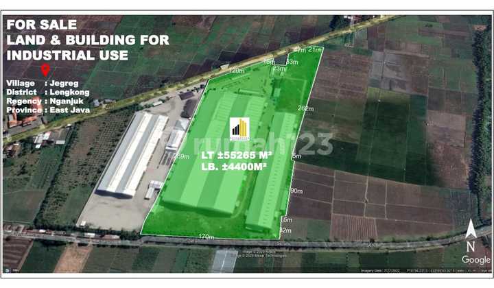 FOR SALE FAST EX FACTORY NGANJUK EAST JAVA