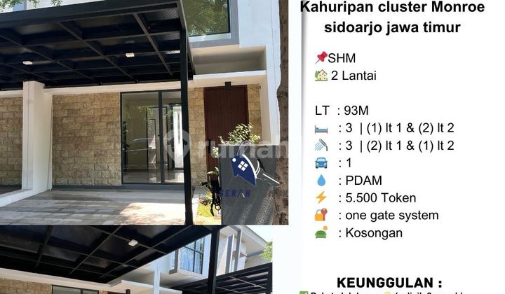 For Rent / For Sale Kahuripan Nirwana House, Monroe Cluster, Strategic Location Near Toll Road & Lippo Plaza 2