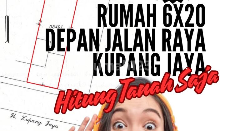 Rumah Surabaya Barat Jalan Raya Kupang Jaya Murrah Hitung Tanah 10 Jutaan/M Cocok Ruko Kost Kantor Rumah Surabaya Barat Jalan Raya Kupang Jaya Murrah Hitung Tanah 10 Jutaan/M Cocok Ruko Kost Kantor