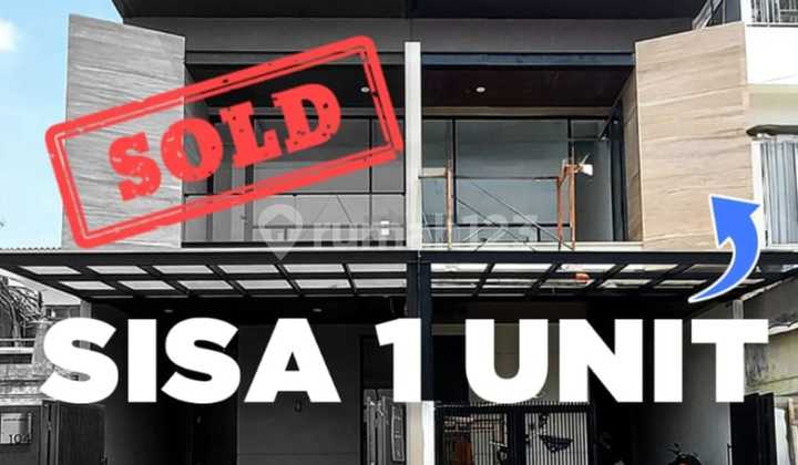 Rumah Surabaya Barat KUPANG BARU Tropical Modern Dkt TOL Mayjen Darmo Permai